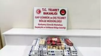 Gümrük kapısında 650 paket kaçak sigara yakalandı