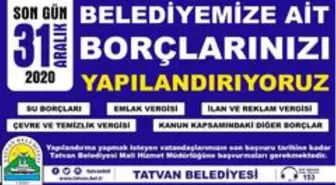 Başkan Geylani: 'Belediyemize olan borçlarınızı yapılandırıyoruz'