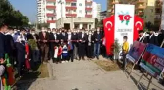 Mersin'de Azerbaycan Parkı açıldı