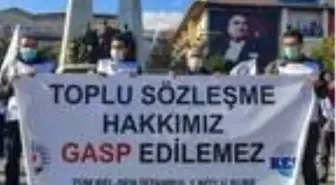 BAKIRKÖY BELEDİYESİ ÇALIŞANLARINDAN ZAM EYLEMİ