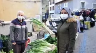 Organik Örenli pırasası tezgahlardaki yerini aldı