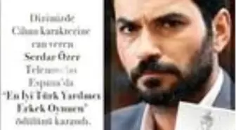 Hercai'nin yıldızı Serdar Özer'e İspanya'dan ödül