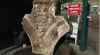 Düzce'deki antik kentte medusa başı bulundu