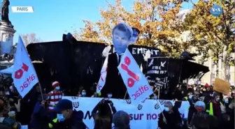 Fransa'da Polis Şiddetine Karşı Büyük Protesto