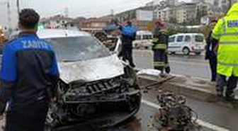 Son dakika haberi: Altı araç birbirine girdi: 1 ölü, 10 yaralı