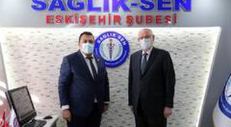 Son dakika... Başkan Kurt'tan sağlık emekçilerine teşekkür ziyareti