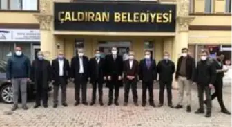 Oda başkanlarından Belediye Başkanı Ensari'ye ziyaret