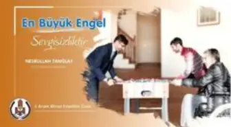 Başkan Tanğlay'dan 3 Aralık Dünya Engelliler Günü mesajı