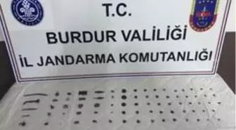 Son dakika! Burdur'da 79 parça tarihi eser ele geçirildi