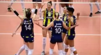 Fenerbahçe Kadın Voleybol Takımı CEV Şampiyonlar Ligi ilk maçında galip