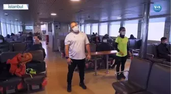 İstanbullular 'Vapurda Spor' Yapıyor