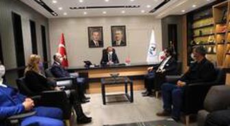 MHP İlçe Teşkilatından Başkan Örki'ye ziyaret