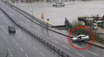İstanbul'da bir ilginç kaza!