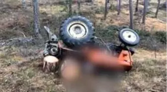 Son dakika haberi... Kastamonu'da tomruk yüklü traktör devrildi: 1 ölü