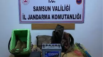 Kızılırmak Deltası'nda elektroşok cihazı ile ava suçüstü