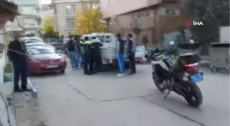 Maskesiz sürücü ile polis kovalamacası böyle son buldu