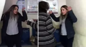 Polise demediğini bırakmadı! Maske takmayan kadının çileden çıkartan anları kamerada