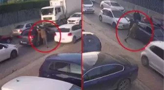 Suç makinelerinin yol ortasındaki silahlı çatışması kamerada: 1 ölü