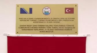 BOSNA HERSEK - Bosna Hersek'teki Türk Temsil Heyet Başkanlığı, Sanski Most'ta sinema ve konferans salonu yeniledi