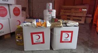 Türk Kızılayı pandemi döneminde binlerce kişiye destek oluyor
