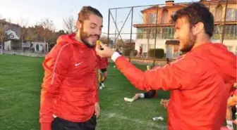 Son dakika haberleri... Nazilli Belediyespor'da Berkay'ın babalık sevinci