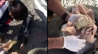 Yasadışı yollarla ele geçirilen tarihi eseler süpürge kutusu ve yedek lastiğin içinden çıktı