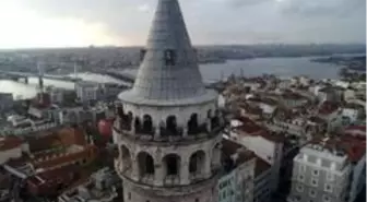 Kısıtlamada İstanbul'u Galata Kulesi'nden izlediler