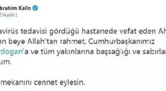 Son Dakika | Erdoğan'ın koronavirüsten ölen yeğeni ile ilgili taziye mesajları yayımlandı