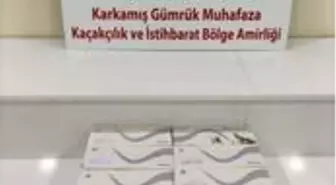 Gümrük kapısında 750 paket kaçak sigara ele geçirildi