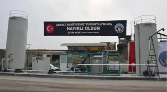 Turgutlu'da asfalt tesisi hizmete açıldı