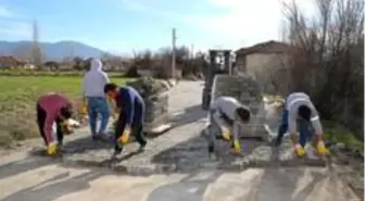 Çameli'de üst yapı çalışmaları devam ediyor