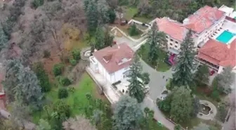 (Drone) Atatürk Köşkü yıllardır ihtişamını koruyor