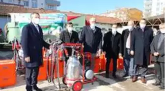 Elazığ'da besicilere makine ekipman desteği