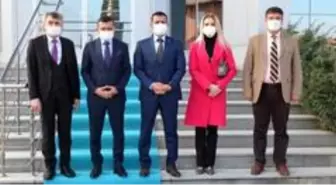 Milletvekili Erbaş'tan Rektör Uysal'a ziyaret