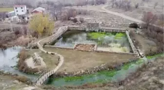 Son dakika haberleri... Konya'nın tarihi mekanı Eflatunpınar'da koronavirüs sessizliği