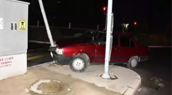 Polisin 'dur' ihtarına uymadı kaza yaptı, hırsızlıktan aranması çıktı
