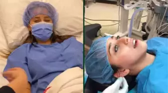 Hamdi Alkan'ın kızı Zeynep Alkan bıçak altına yattı! Ameliyat videosunu paylaştı