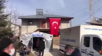 KAHRAMANMARAŞ - Şemdinli'de çığ düşmesi sonucu şehit olan sözleşmeli er Özdemir'in ailesine acı haber verildi