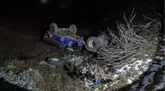 Ordu'da tarım aracı şarampole yuvarlandı: 1 ölü