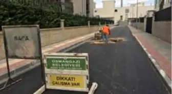 Panayır sokakları yenilendi