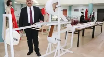 60 bin liralık maske makinesi atık malzemelerden imal edildi