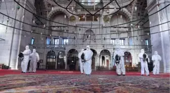 Son dakika! Fatih?te camiler dezenfekte ediliyor