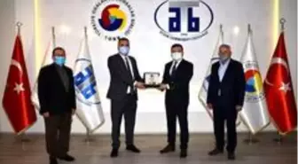 Kaymakam Şahin, Aydın Ticaret Borsası'nın çalışmaları hakkında bilgilendirildi