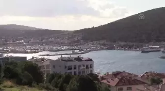 Çeşme'de yılbaşı öncesi yazlıklar dolu, sokaklar boş