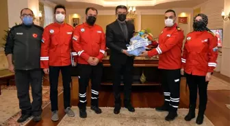 TAMGA Vali Okay Memiş'i ziyaret etti