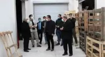 Vali Şentürk Osmaneli Belediyesi Toptancı Halini ziyaret etti