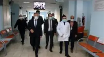 Vali Yardımcısı Dağ, hastaneyi ziyaret etti