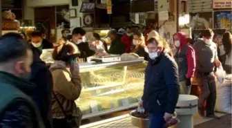 Son dakika haber | Yılbaşına saatler kala kuruyemişe yoğun talep