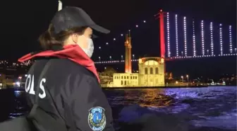 Son dakika... Deniz polisinden İstanbul Boğazı'nda sıkı denetim