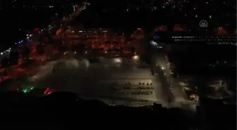 (DRONE) Yeni yıla sessiz girildi